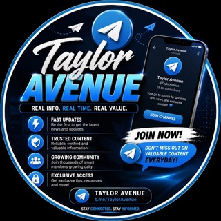 Telegram profile photo for TAYLOR AVENUE