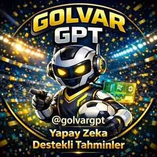 Telegram profile photo for GolvarGPT | Futbol iddaa Analiz (AI)