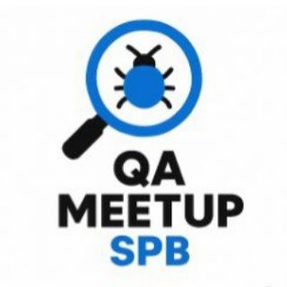 Telegram group profile photo for QA meet-up SPb
