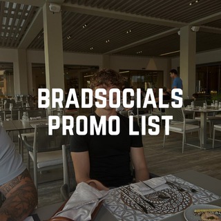 Telegram profile photo for BradSocials’ Promo List