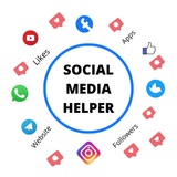 Telegram profile photo for Social Media Helper