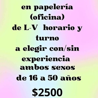 Telegram group profile photo for Trabajo GDL, Zapopan, Tlaquepaque, Tlajomulco, Tónala