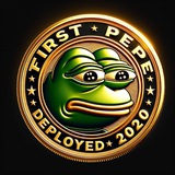 Telegram profile photo for First PEPE Deployed ERC20