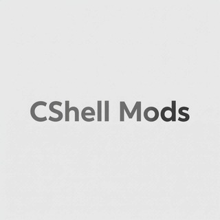 Telegram profile photo for CShell Mods