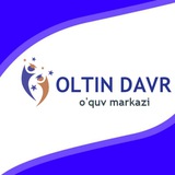Telegram profile photo for OLTIN DAVR O'QUV MARKAZI