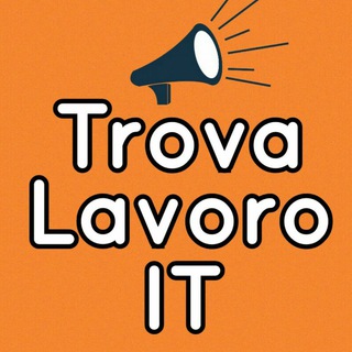 Telegram profile photo for Trova Lavoro IT / Offerte di lavoro e concorsi pubblici