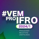 Telegram profile photo for Processo Seletivo IFRO