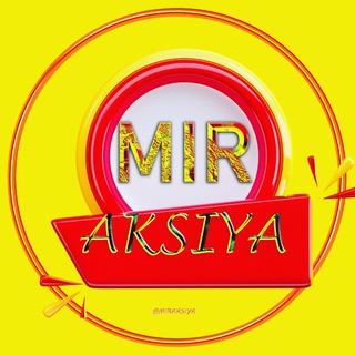 Telegram profile photo for Mir AKSIYA 🔎