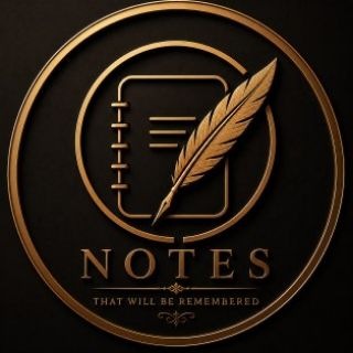 Telegram profile photo for Notes that will be remembered