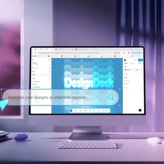 Telegram profile photo for DesignDock