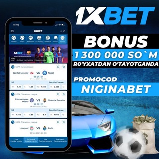 Telegram profile photo for NIGINABET — 1XBET🤑
