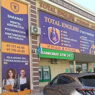 Telegram group profile photo for TOTAL ENGLISH Shahrisabz