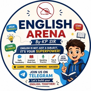 Telegram profile photo for English arena