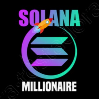 Telegram profile photo for Solana Millionaire