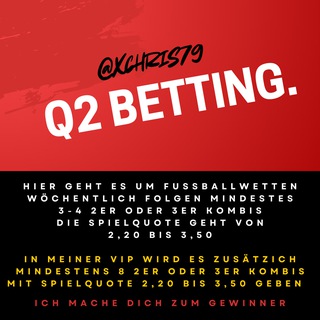 Telegram profile photo for Q2 BETTING
