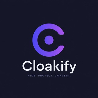 Telegram profile photo for Cloakify - Traffic Filtering Service