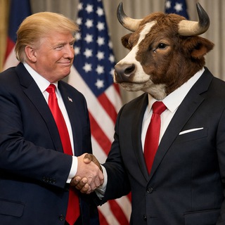 Telegram profile photo for 野牛部落(牛哥末日期权日记)