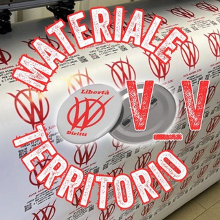 Telegram profile photo for V_V MATERIALE TERRITORIO