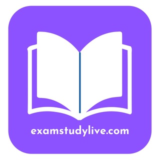 Telegram profile photo for ExamStudyLive Official Channel