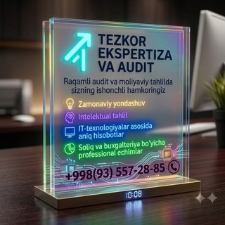 Telegram group profile photo for AUDIT va SOLIQ MASLAHATI
