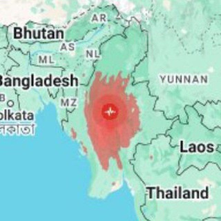 Telegram group profile photo for ငလျင်သတင်းထွေလီကာလီများပြောမယ်