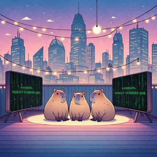 Telegram profile photo for КапИБара. Подкаст нулевого дня 🎧