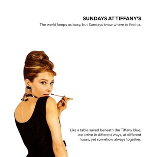 Telegram profile photo for SUNDAYS AT TIFFANY’S: HER.