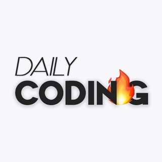 Telegram profile photo for Daily Coding 🔥