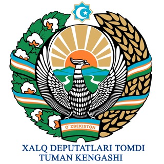 Telegram profile photo for TOMDI TUMAN DEPUTATLAR KENGASHI