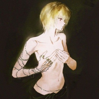 Telegram profile photo for eyes without a face