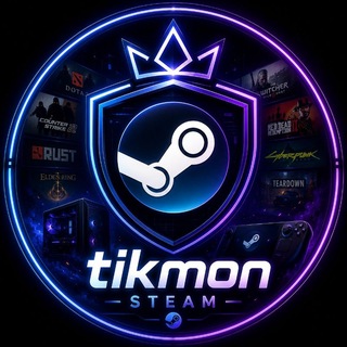 Telegram profile photo for استیم اکانت steam acc تیکمون