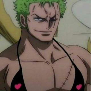 Telegram profile photo for Zoro de sutiã