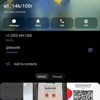 Telegram profile photo for penipu