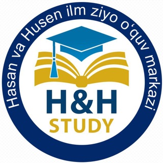 Telegram profile photo for "H&H STUDY"Hasan va Husen ilm ziyo o'quv markazi🇸🇱🏫📚