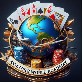 Telegram profile photo for AVIATOR's WORLD ACADEMY π