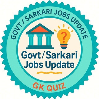 Telegram profile photo for Govt / Sarkari Jobs Update & GK Quiz