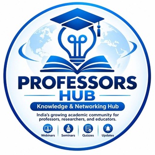 Telegram profile photo for Professors Hub India