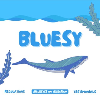 Telegram profile photo for BLUESY OPEN.🐬