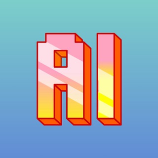 Telegram profile photo for random AI channel name