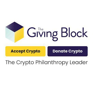 Telegram profile photo for The Giving Block 🚧