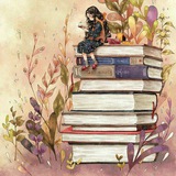 Telegram profile photo for دختر کتابخوان 📚