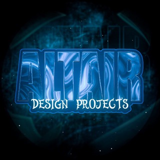 Telegram profile photo for altair projects | design