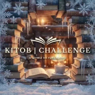 Telegram profile photo for Kitob Challenge ππ