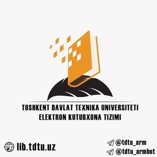 Telegram profile photo for TDTU-elektron kutubxona