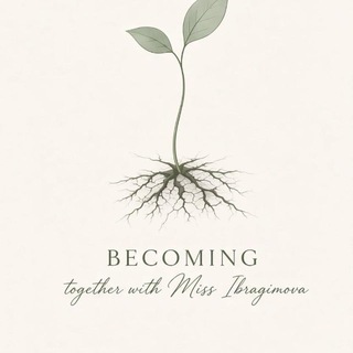 Telegram profile photo for Becoming with Ibragimova