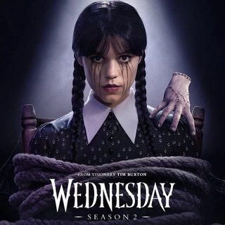 Telegram profile photo for УЭНЗДЕЙ 2 СЕЗОН СЕРИАЛ СМОТРЕТЬ ВСЕ СЕЗОНЫ