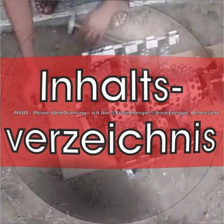 Telegram profile photo for Inhaltsverzeichnis (variierend) freie Energie