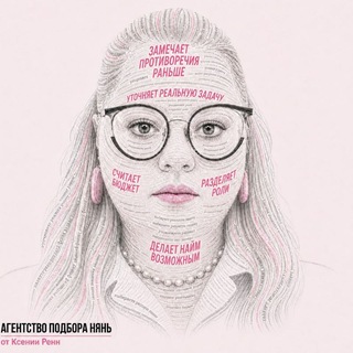 Telegram profile photo for Няни от Ксении Ренн | Москва