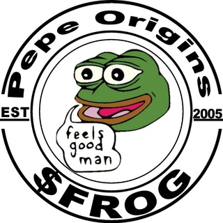 Telegram profile photo for Pepe Origins - $FROG 🐸
