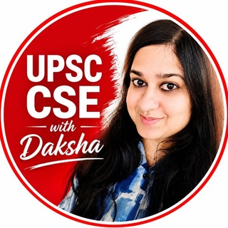 Telegram profile photo for UPSC CSE with Daksha